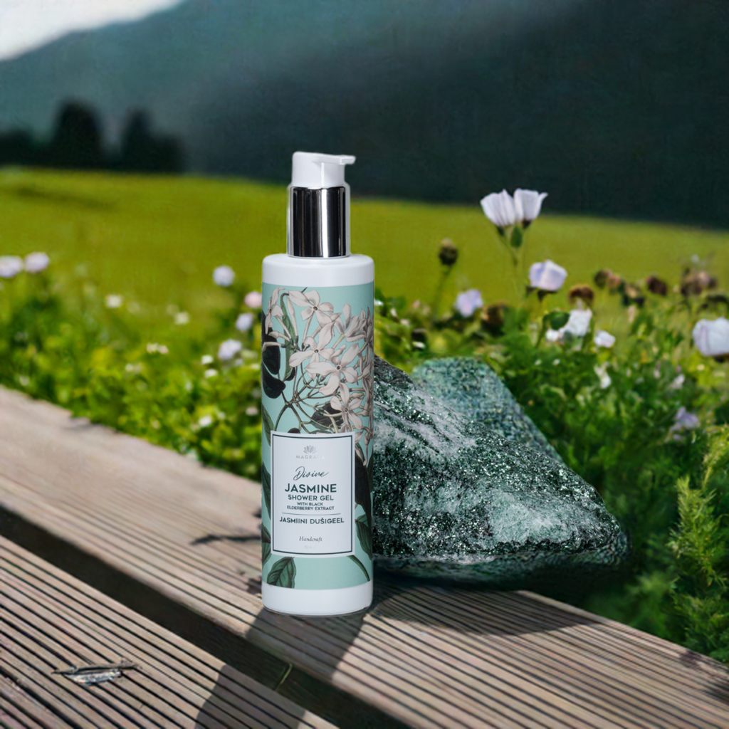 Jasmine Shower Gel With Black Elderberry Extract - 250 ml